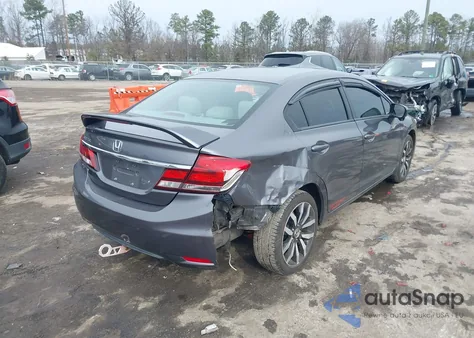 2015 Honda Civic Ex-L из США, поврежденный, VIN 2HGFB2F97FH517954